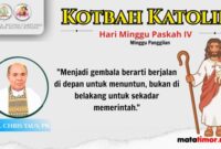 Kotbah Minggu Paskah IV - Hari Minggu Panggilan, Gambar: redaksi matatimor