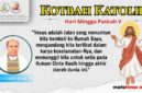Kotbah Katolik Minggu Paskah V - Gambar Komsos Paroki Camplong