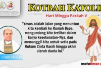 Kotbah Katolik Minggu Paskah V - Gambar Komsos Paroki Camplong