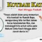Kotbah Katolik Minggu Paskah V - Gambar Komsos Paroki Camplong