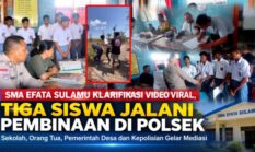 SMA Efata Sulamu Klarifikasi Video Viral, Tiga Siswa Jalani Pembinaan di Polsek