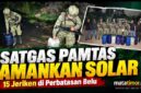 Satgas Pamtas Pos Nunura Gagalkan dugaan Penyelundupan BBM di Belu
