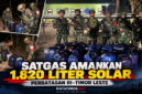 Satgas Yonarhanud 14/PWY amankan 1.820 liter solar dalam dua dugaan upaya penyelundupan di perbatasan RI–Timor Leste, Kabupaten Belu, NTT.