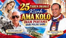Pater Frans Lackner & Rd. Ama Kolo Imam Perdana dari Pulau Sabu