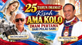 Pater Frans Lackner & Rd. Ama Kolo Imam Perdana dari Pulau Sabu