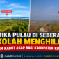 Pulau di Seberang tertutup Kabut Asap